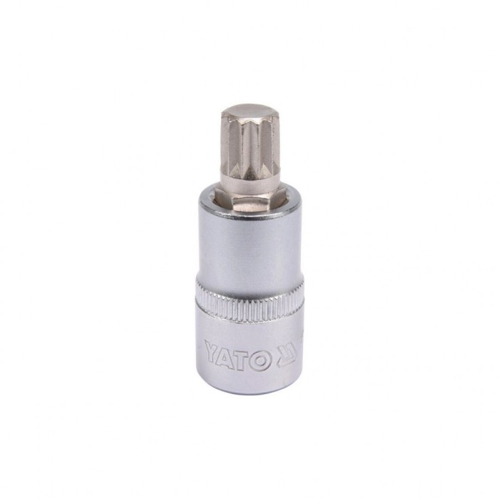 Bit spline M12 cu adaptor 1/2&quot; 55mm Yato YT-04344