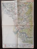 A3387N Hartă Oravița &icirc;ntocmită și executată de M D Moldoveanu, 1929