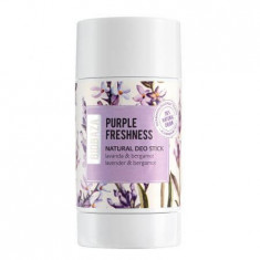 Deodorant stick natural fara aluminiu, cu lavanda si bergamota, Purple Freshness, 50 ml, Biobaza