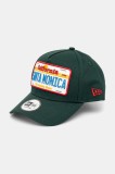 New Era șapcă de baseball din bumbac culoarea verde, cu imprimeu, 60595463