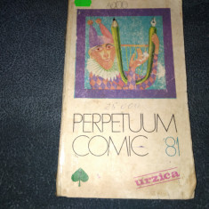 ALMANAH PERPETUUM COMIC 1981