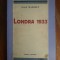 Londra 1933 - Ioan Massof, autograf / R3P3F
