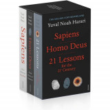 Cumpara ieftin Pachet 3 Carti Yuval Noah Harari - Sapiens Homo Deus 21 Lectii Pentru Secolul 21, Yuval Noah Harari - Editura VINTAGE, PCS