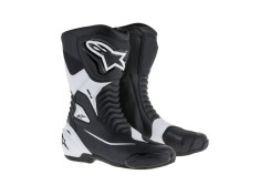 Cizme moto Alpinestars Smx S Alpinestars, negru/alb, marime 37 foto
