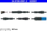 ATE 24.8190-0991.2 senzor de avertizare,uzura placute de frana