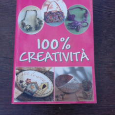 100% Creativita (carte in limba italiana)