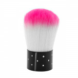 Cumpara ieftin Pensula kabuki - White/Pink, Global Fashion