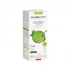 Chlorelpure + bautura detoxifianta cu aroma de menta si lamaie, 500ml Intersa Labs