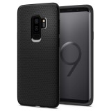 Husa silicon TPU Spigen Liquid Air pentru Samsung Galaxy S9+ G965, Neagra 593CS22920