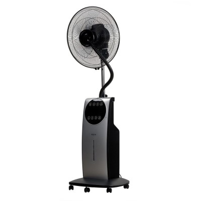 Ventilator Pulverizare Apa cu Aromaterapie si Protectie Impotriva Insectelor, Telecomanda, Putere 90W, Diametru 47cm foto