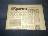 ZIARUL SPORTUL 9 DECEMBRIE 1981 DINAMO IFK GOTEBORG