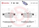 BREMBO P 50 102 PRIME LINE set placute frana,frana disc