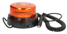 Girofar Rotativ Was 12 / 24V Led Portocaliu 866.1 W126 foto