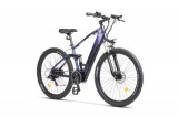 Bicicleta Electrica MTB-FS CARPAT C275M17E, roti 27.5inch, autonomie 60 - 80 Km, motor 250W, viteza maxima 25 km/h (Albastru)