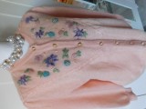Cardigan Italia,mohair, brodat manual,