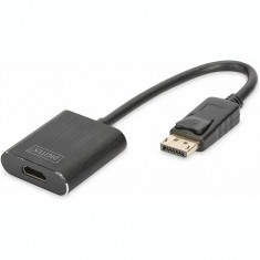 Cablu video DIGITUS DisplayPort 1.4 to HDMI 2.0 HDR10 black &amp;amp;quot;DA-70472&amp;amp;quot; foto