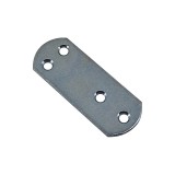 Cumpara ieftin Placuta dreapta pentru imbinare, capete ovale, 23 x 60 x 2 mm, 50 buc / set