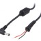 Cablu Alimentare DC Negru 1,2m 2x0,5mm2 4,8/1,7