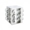 Set 12 recipiente pentru condimente, cu suport, inox si sticla, Kinghoff