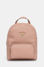 U.S. Polo Assn. rucsac Stanford femei, culoarea roz, mic, neted, BIUSS6211WVP