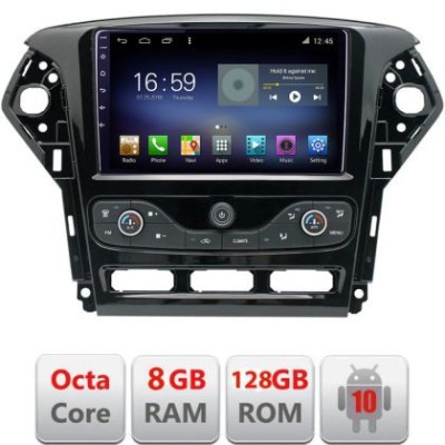 Navigatie Ford Mondeo 2011-2014 Android radio gps internet Octa Core 8+128 LTE KIT-mondeo-nav-10+EDT-E609 CarStore Technology foto