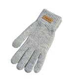 Cumpara ieftin Manusi tricotate gri