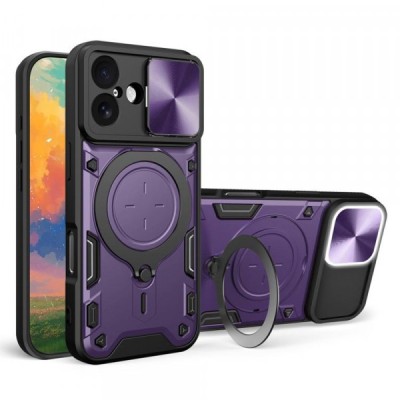 Husa pentru Apple iPhone 17, Techsuit, CamGuard Pro, Mov foto