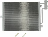 Condensator AC Porsche 911 (996), 1997-2006; Boxster, 1996-2004 Aluminiu/Aluminiu Brazat, 365(325)X280x16, Fara Filtru Uscator, iesire : 13,0 Mm, int