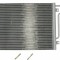 Condensator AC Porsche 911 (996), 1997-2006; Boxster, 1996-2004 Aluminiu/Aluminiu Brazat, 365(325)X280x16, Fara Filtru Uscator, iesire : 13,0 Mm, int