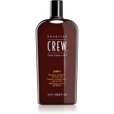 American Crew Hair &amp; Body 3-IN-1 sampon, balsam si gel de dus 3in1 pentru barbati 1000 ml