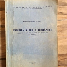 Matei D. Vlad - Istoria Medie a Romaniei. Secolul al XVII-lea si Inceputul Secolului al XVIII-lea