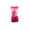 Rochie pentru fete Setino Barbie 640-049, Fucsia