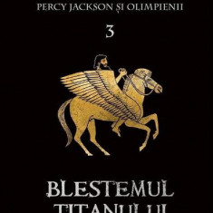 Percy Jackson 3: Blestemul Titanului, Rick Riordan - Editura Art