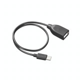 Cablu Canyon CNE-USBC3B , de la USB AF la USB tip C , Negru