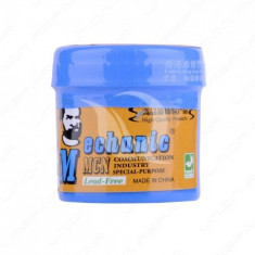 Mechanic sac305 sn42bi58 lead free low temperature soldering flux welding paste 60g, mechanic flux lead free low temperature soldering, 60g foto