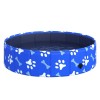 Piscina pentru caini, PVC si panouri din pal, pliabila, albastru, 80x20 cm GartenVIP DiyLine, ART