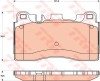 Set placute frana,frana disc MERCEDES E-CLASS (W212) (2009 - 2016) TRW GDB1906