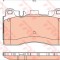 Set placute frana,frana disc MERCEDES E-CLASS (W212) (2009 - 2016) TRW GDB1906