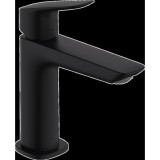 BATERIE LAVOAR LOGIS 110 FINE CU VENTIL POP-UP, NEGRU MAT