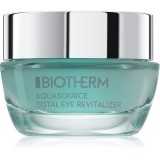 Biotherm Aquasource Total Eye Revitalizer tratament pentru ochi umflati cu efect racoritor 15 ml
