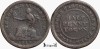 1813, &frac12; penny - Trade &amp; Navigation Token - Noua Scoție ( Provinciile Canadiene ), Europa