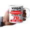 Cana alba personalizata, Viata frumoasa incepe la 70 de ani, INOVATIX&reg;. 330 ml