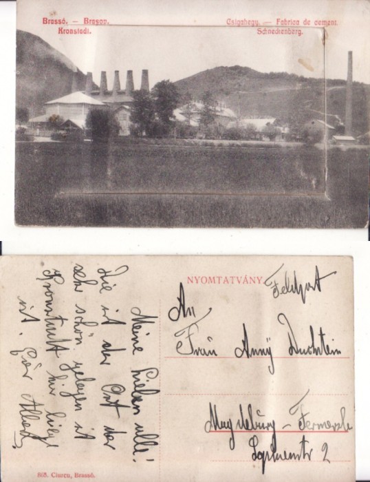 Brasov - Carnet, leporello -cu 10 minicards, rara