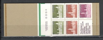 Canada.1987 Cladiri parlamentare-carnet GC.18 foto