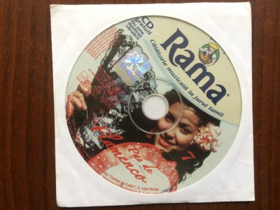 lola flores curro velez pas de flamenco cd disc muzica latino rama roton rec VG+ foto