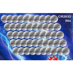 Set 50 Baterii CR2032, 3V, Litiu