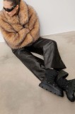 Answear.LAB cizme de iarna culoarea negru