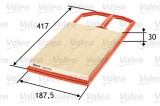 VALEO 585095 Filtru aer