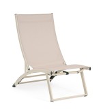 Cumpara ieftin Set 2 fotolii recliner gradina taupe Taylor 53x166.5x90 cm