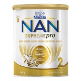 Formula de lapte praf Nan 2 SupremePro, 6+ luni, 800 g, Nestl&eacute;